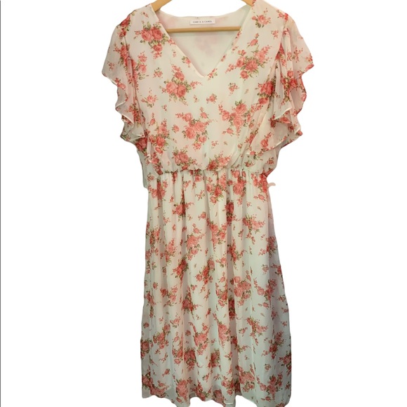 Chris & Carol Dresses & Skirts - Chris & Carol floral dress size L NWOT